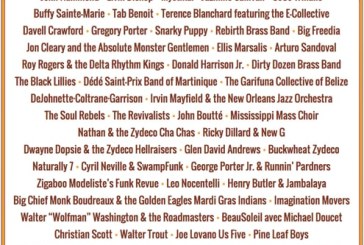 Complete 2016 Jazzfest Lineup Revealed