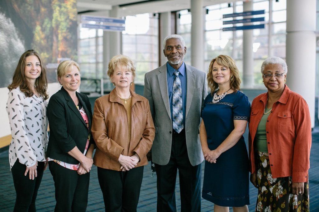 F.E.A.S.T. committee members (Theresa Sheppard second from right)