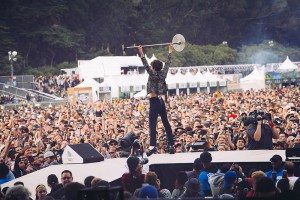 Cage the Elephant at Outside Lands 2017, photo by Jack Gorlin