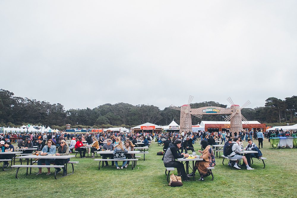 Crowd shot at Outside Lands 2017, photo credit Jack Gorlin