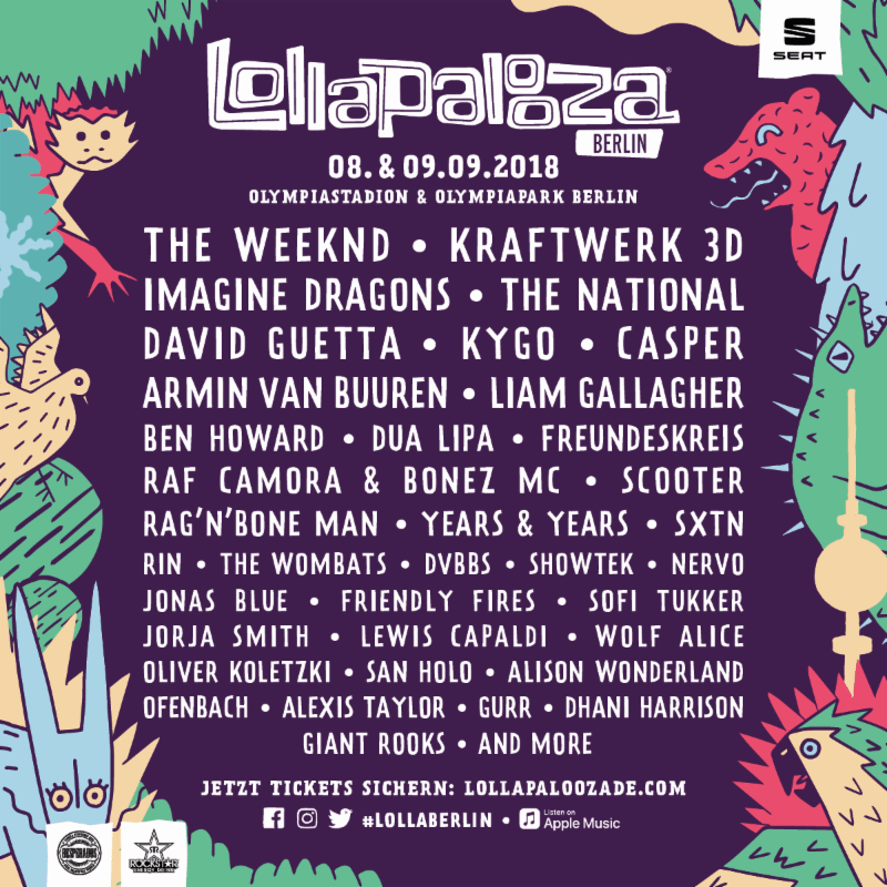 Lollapalooza Berlin Announces Lineup Blank Newspaper