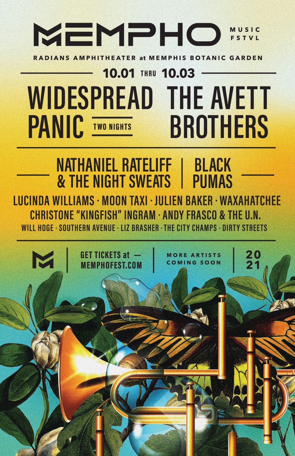 MEMPHO MUSIC FESTIVAL ANNOUNCES ARTIST LINEUP Blank