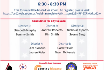 Virtual forum with City Council candidates set for Sept. 28