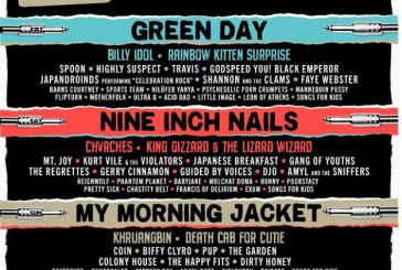 Shaky Knees announces 2022 festival lineup with Green Day, Nine Inch Nails and My Morning Jacket at the top