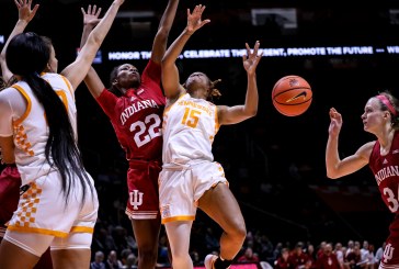 Tennessee Lady Vols Suffer 79-67 Loss To Indiana
