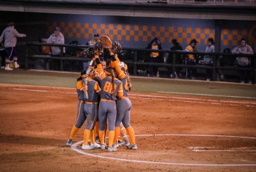Vols Softball Dominates Tennessee Tech With 19-0 Run-Rule