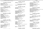 Blank’s Knoxville Music Calendar • June 27th – July 27th