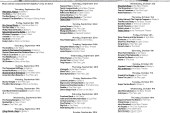 Blank’s Knoxville Music Calendar – September 12th – October 12th