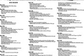 Blank Music Calendar April 2026 (March 23rd – April 20th)